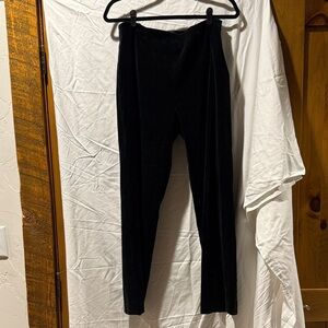Black Velvet Pants Womyn size 10 brand new